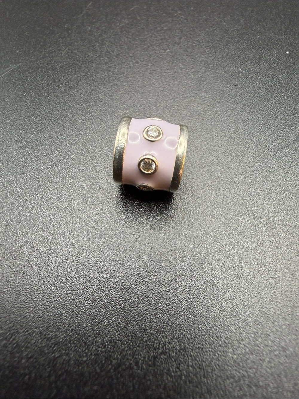 Retired Pandora Lavender Promise Charm